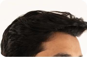 Hair after the oil has been left in as directed